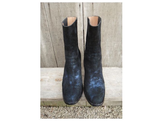 Autre Marque Botas Rabens Saloner p 39 Perfecta condicion Azul - vista 5