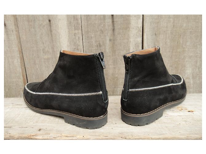 stivaletti vintage Cacharel p 39 Nuova Condizione Nero - vista 7