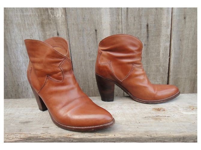 botas vaqueras Sartore p 38 1/2 Marrón claro - vista 3