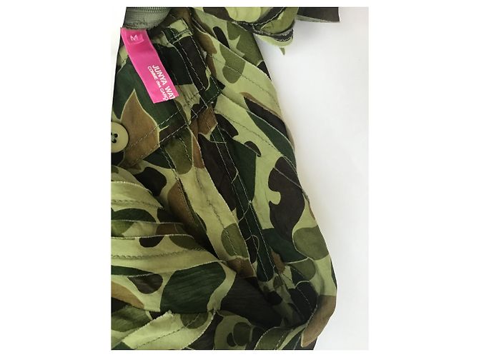 Vestido assimétrico de camuflagem de Junya Watanabe - vista 4