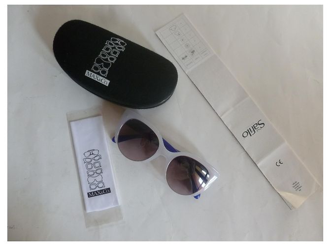 Gafas de sol Max & Co ojo de gato grises de plástico - vista 2
