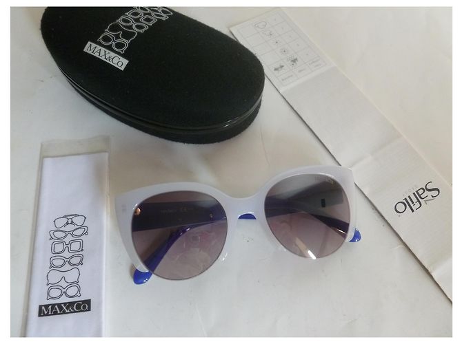 Gafas de sol Max & Co ojo de gato grises de plástico - vista 3