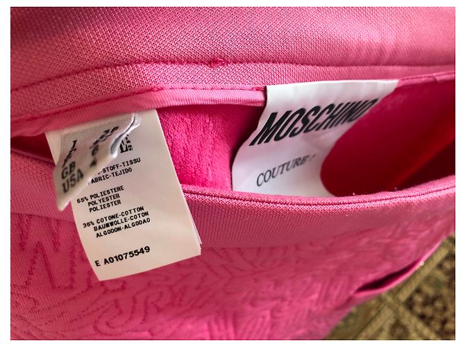 Falda Moschino Rosa Barbie con Botones Dorados - vista 3