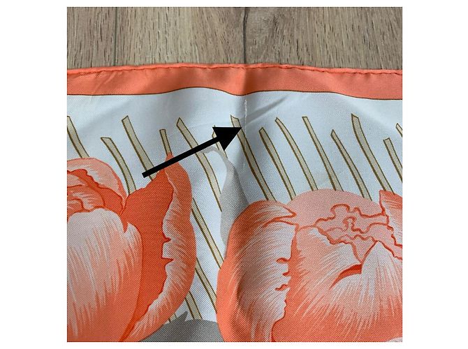 Hermès peonias Coral - vista 6