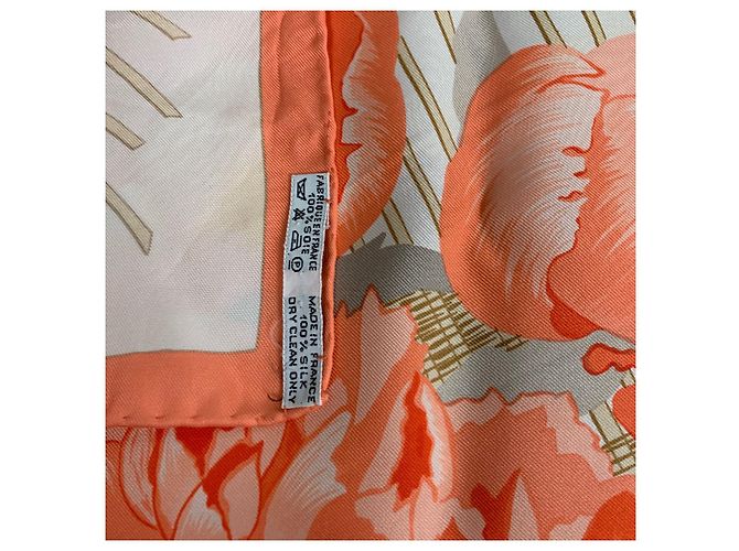Hermès peonias Coral - vista 7