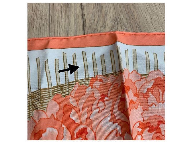 Hermès peonias Coral - vista 8