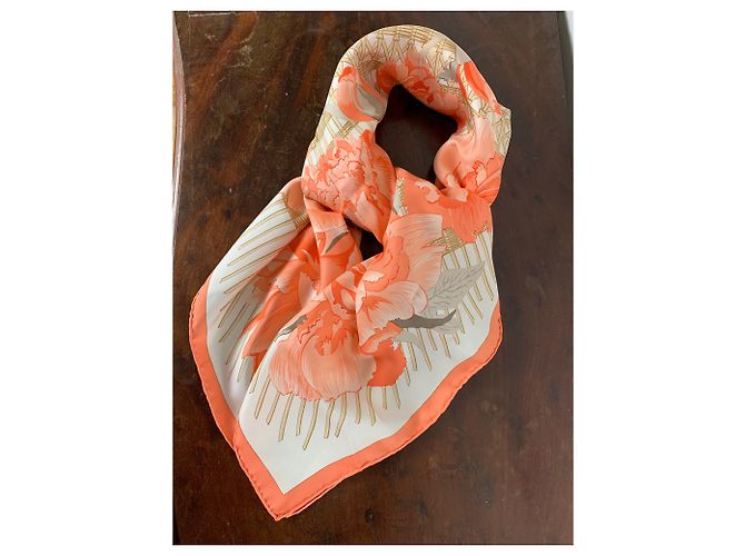 Hermès peonias Coral - vista 9