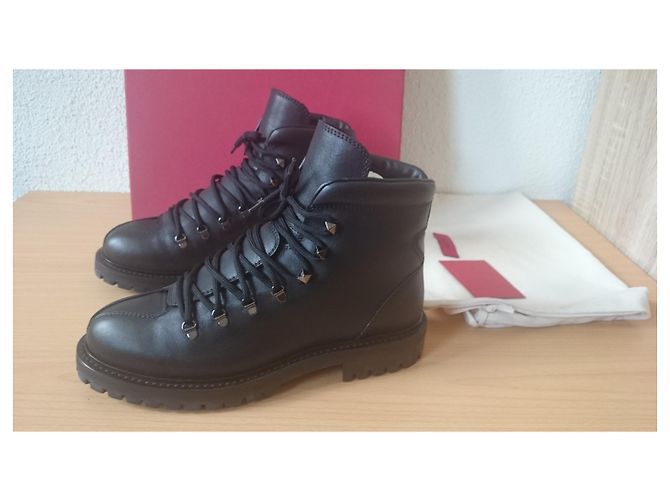 Valentino Garavani Botines valentino, tamaño 39 Negro - vista 5