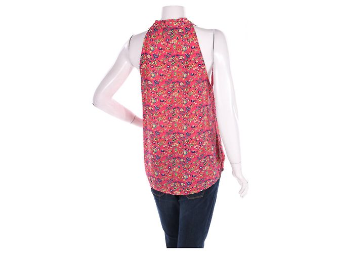 Haut à fleurs en polyester Cynthia Rowley Multicolore - vue 2