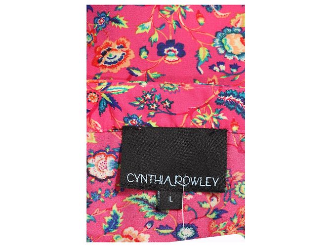 Haut à fleurs en polyester Cynthia Rowley Multicolore - vue 3