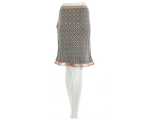 Falda Maliparmi de viscosa Multicolor - vista 2