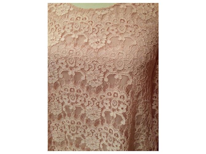 Camicia Claudie Pierlot in Guipure Rosa - vista 2