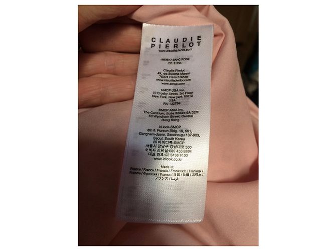 Camicia Claudie Pierlot in Guipure Rosa - vista 6