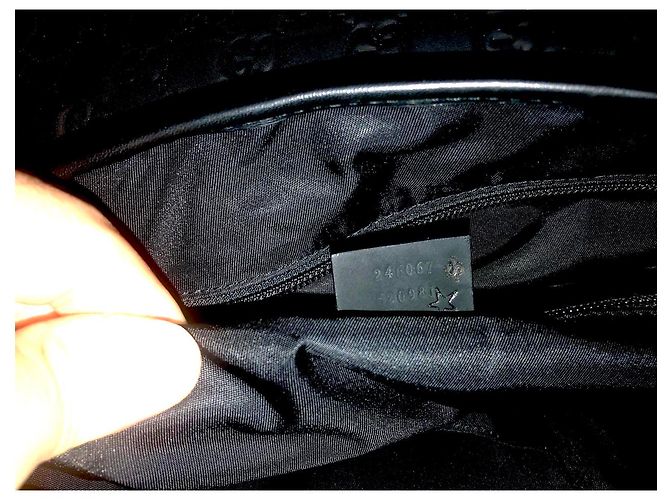 Gucci Signature - bolsa de couro Preto - vista 11