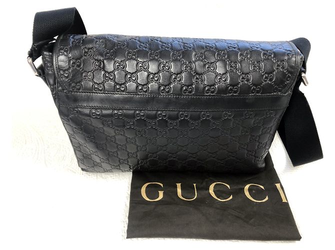 Gucci Signature - bolsa de couro Preto - vista 6