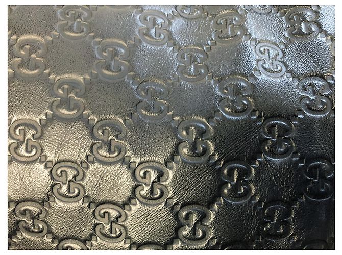 Gucci Signature - bolsa de couro Preto - vista 8