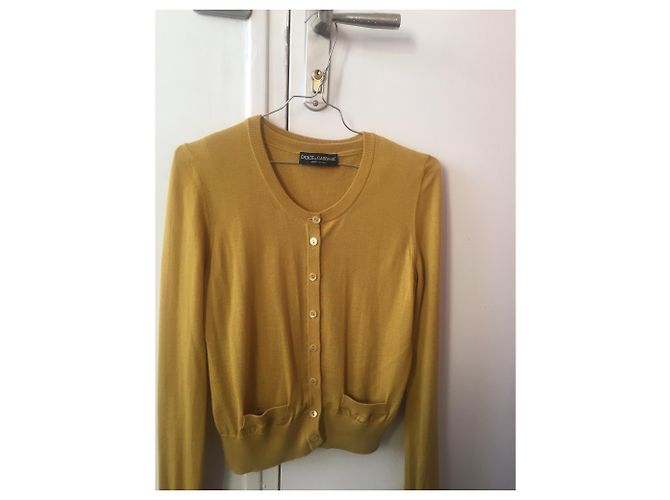 Dolce & Gabbana Malha de cashmere cor carne - vista 4