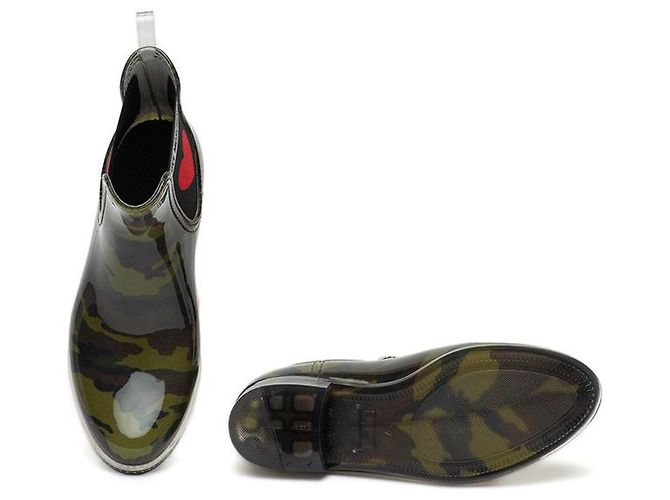 Botas Love Moschino de goma con camuflaje Multicolor - vista 4