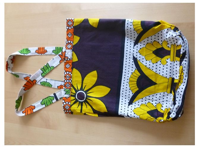 Borsa shopper in tela Max & Co Nera Nero - vista 5