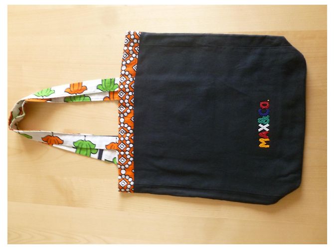 Borsa shopper in tela Max & Co Nera Nero - vista 9
