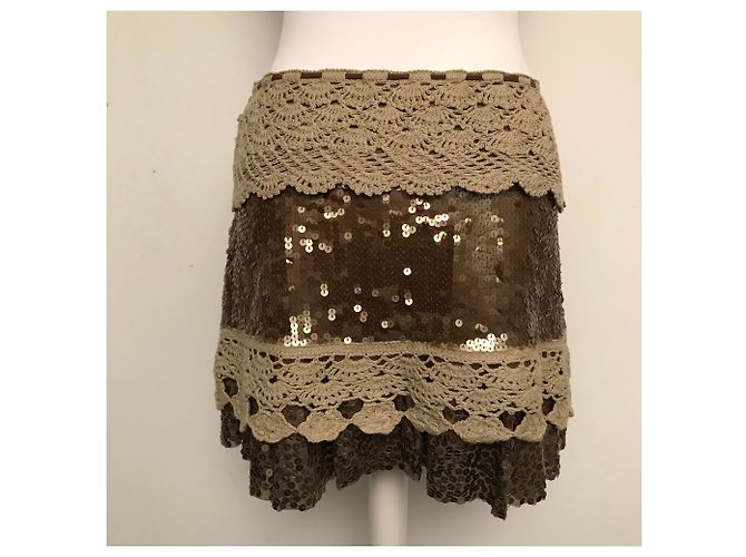 Pinko Rock und Weste Set Khaki - Ansicht 6