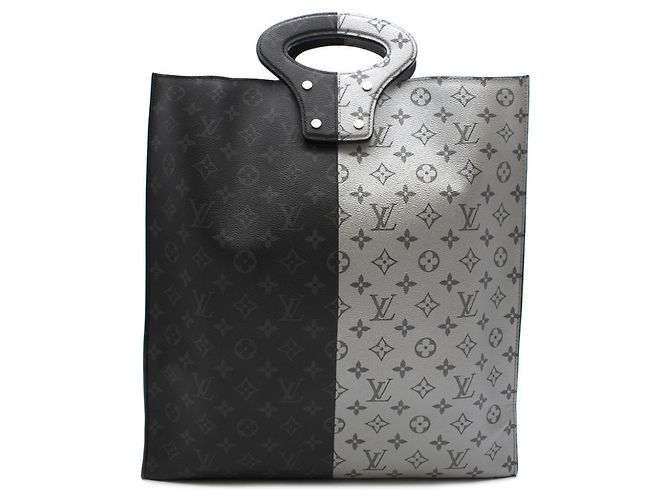 Louis Vuitton Porte-documents Tote Split en cuir Multicolore - vue 3