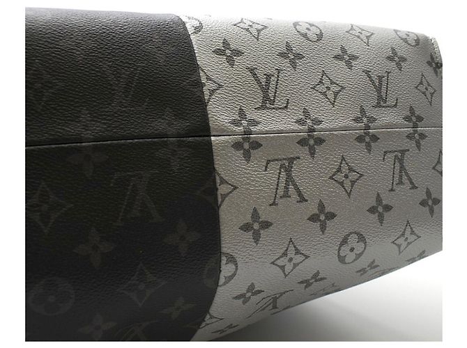 Louis Vuitton Porte-documents Tote Split en cuir Multicolore - vue 6