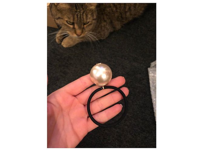 Chanel, Pelo querido Plata Blanco Blanco roto - vista 4