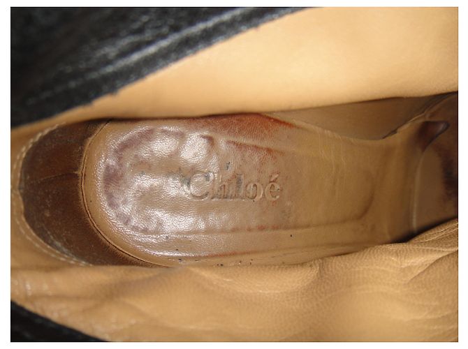 Stivali Chloé in pelle neri 36 Nero - vista 2