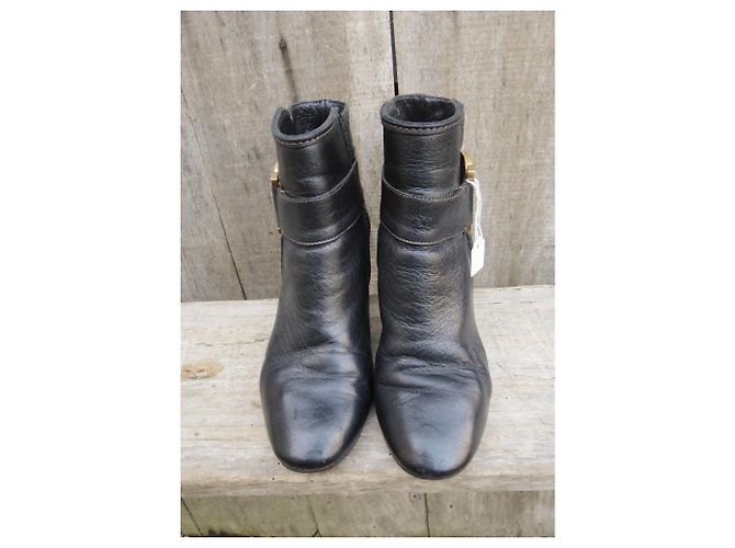 Stivali Chloé in pelle neri 36 Nero - vista 4