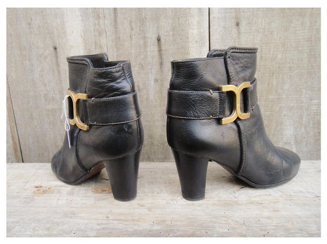 Stivali Chloé in pelle neri 36 Nero - vista 5