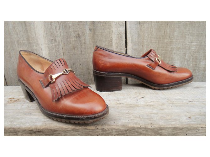 Mocassins Paraboot femme en cuir - Chaussures