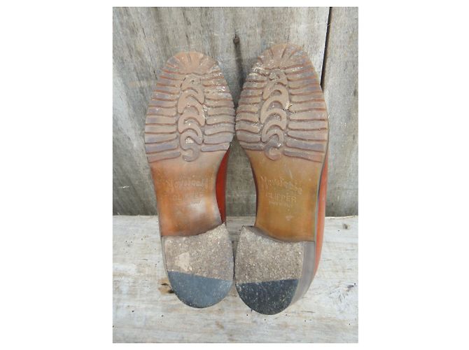 J.M. WESTON Mocassini con tacco vintage JM Weston p 35,5 Marrone - vista 6