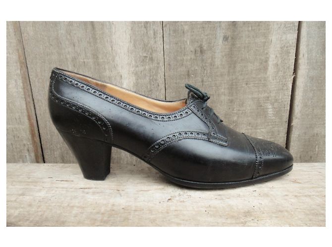 derby vintage Charvet p 41 Nero - vista 3