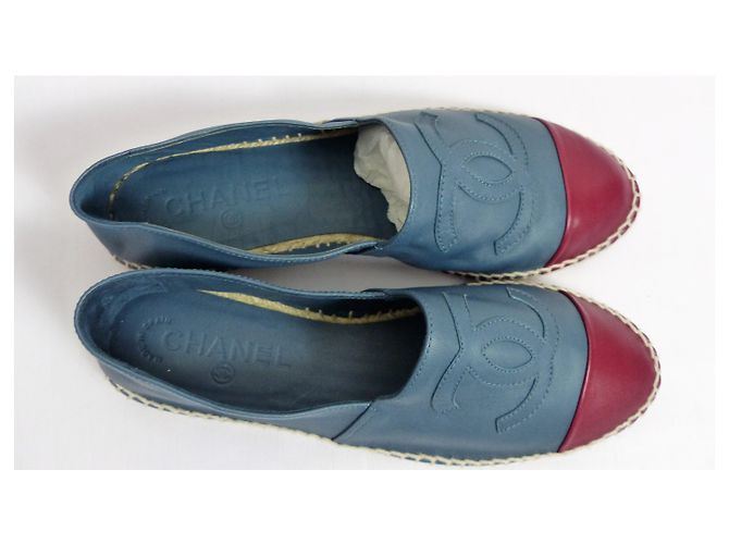 Chanel Espadrilles Blue Dark red - view 4