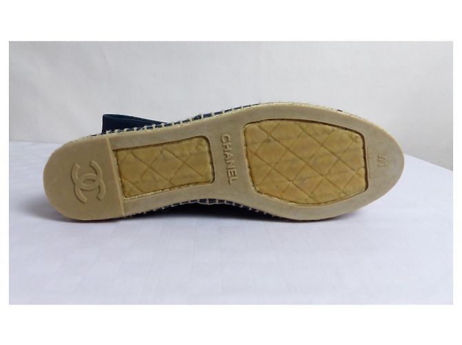 Chanel Espadrilles Blue Dark red - view 7