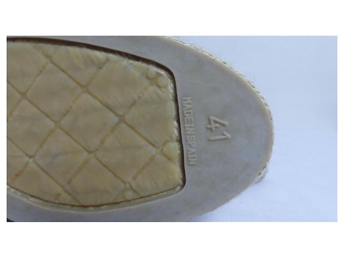 Chanel Espadrilles Blue Dark red - view 8