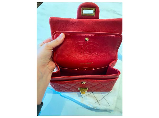 Chanel 2.55 Mini Roja - vista 13