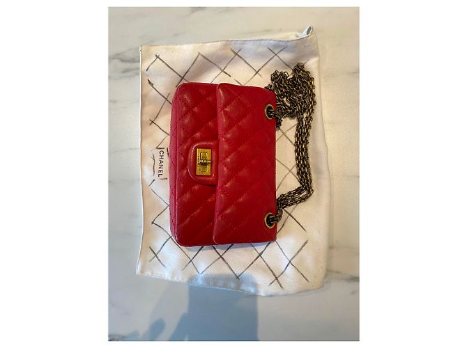 Chanel 2.55 Mini Roja - vista 2