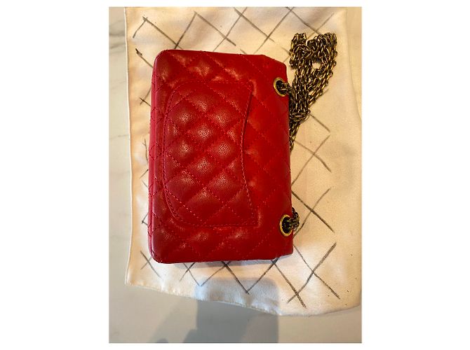 Chanel 2.55 Mini Roja - vista 4