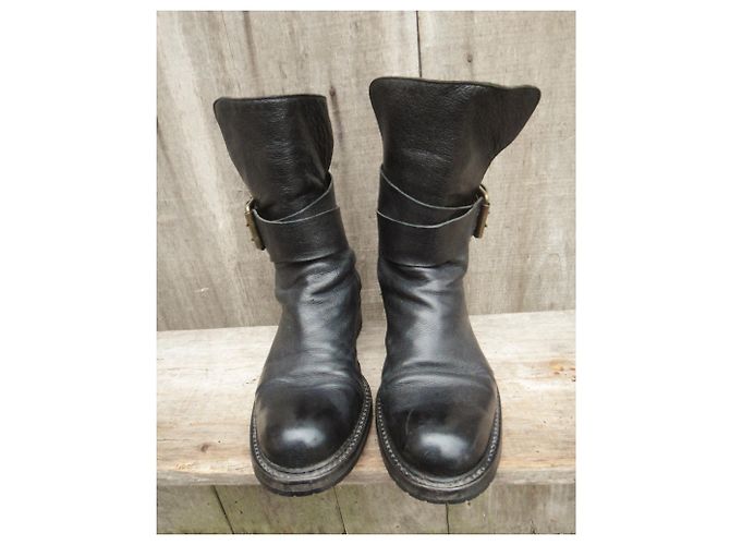 Botas biker Sartore p 36 Negro - vista 4