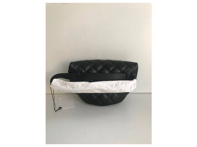 Marsupio Chanel in pelle di agnello nera . neuf Nero - vista 6