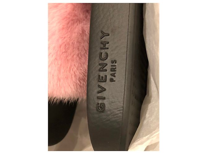 Givenchy Slides de vison rosa - vista 10