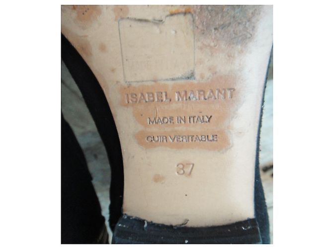 Isabel Marant Boots, Modello di Ashby p 37 Nero - vista 7