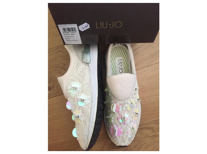 Liu.Jo Sneaker Cognac Stoff Gr. 38 - Ansicht 3