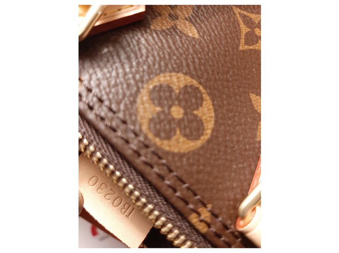 Louis Vuitton Nano Speedy Marrone scuro - vista 14
