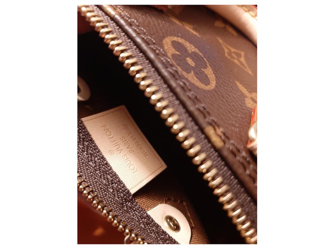 Louis Vuitton Nano Speedy Marrone scuro - vista 16