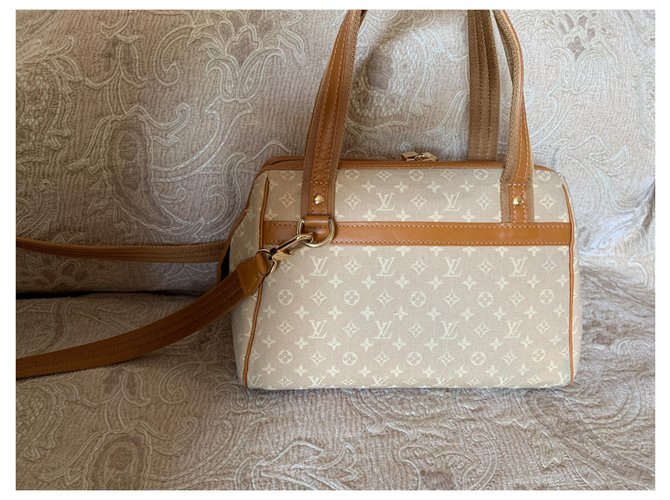 Louis Vuitton Mini Lin Josephine PM Crudo - vista 12