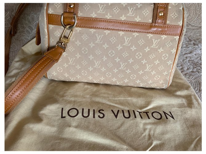 Louis Vuitton Mini Lin Josephine PM Crudo - vista 13