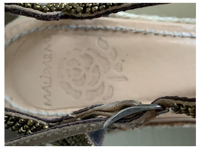Maliparmi Seil und Perlen Sandalen - Ansicht 5